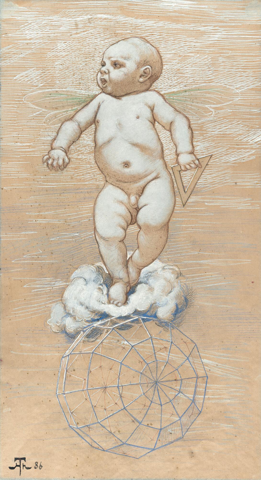 Hans Thoma - Allegorie der Geometrie