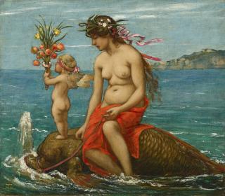 Hans Thoma - Durch die Fluten