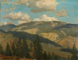 Hans Thoma - Studie bei Bernau