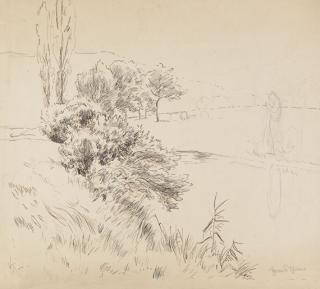 Hans Thoma - Vorstudie zu dem Gemälde \