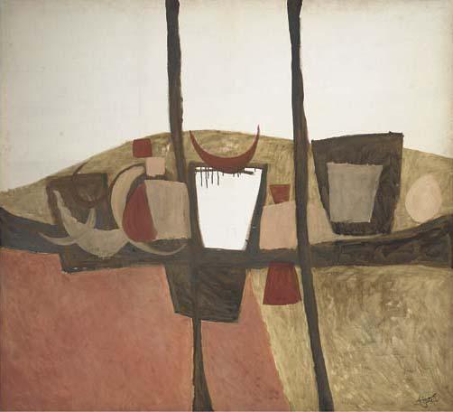 Hans Tisdall - Strand Landschaft (Shorescape)