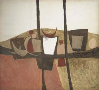 Hans Tisdall - Strand Landschaft (Shorescape)