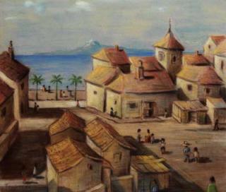 Hans Tombrock - Südlicher Dorfplatz