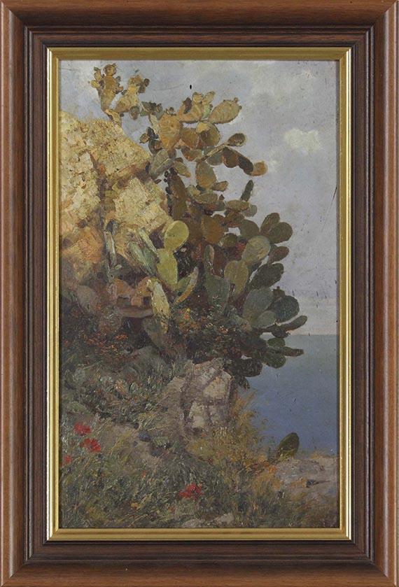 Hans Unger - Kakteen an der Küste von Taormina, Sizilien