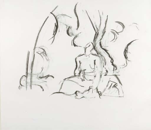 Hans Van Hoek - A seated woman