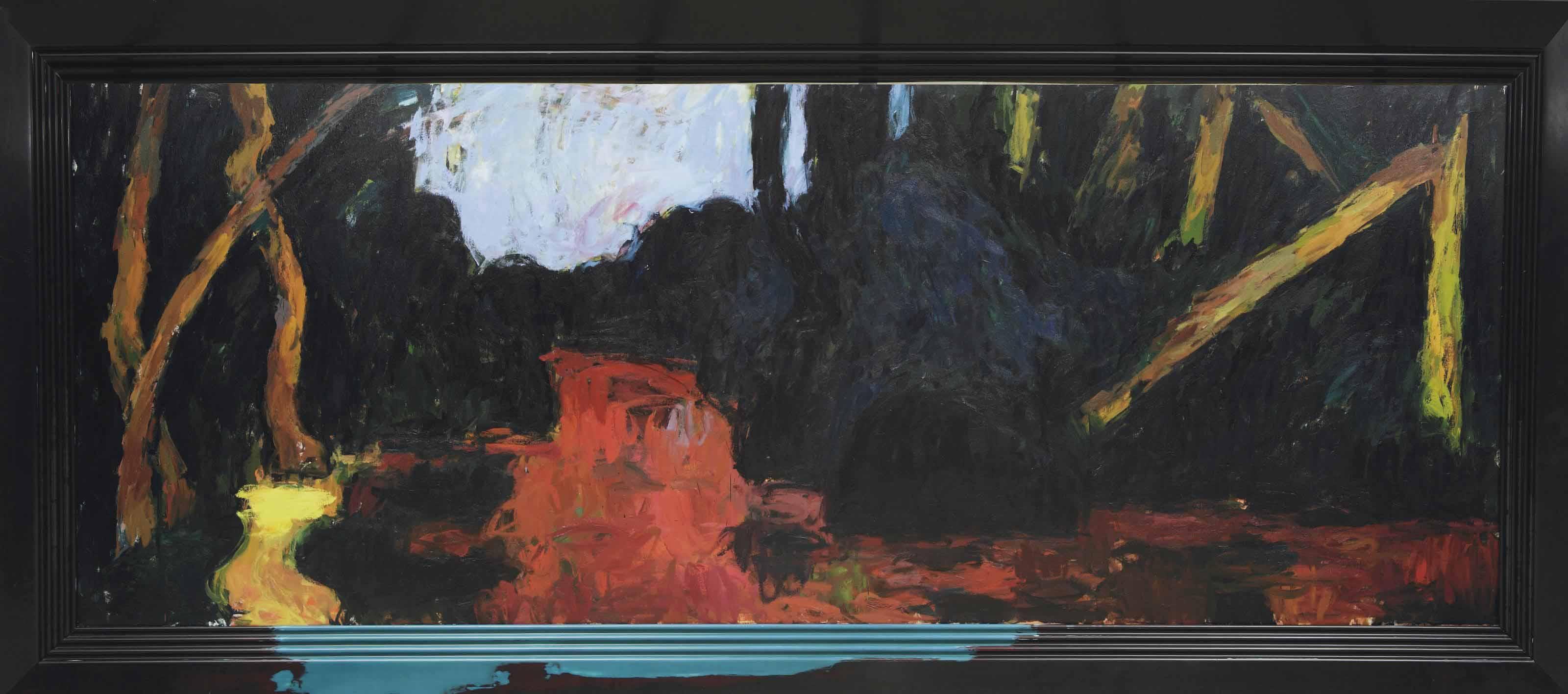 Hans van Hoek - Dark Landscape - Banks Of A Winding Brook