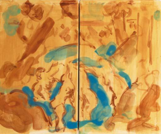 Hans Van Hoek - De Doop - The Baptism - a diptych