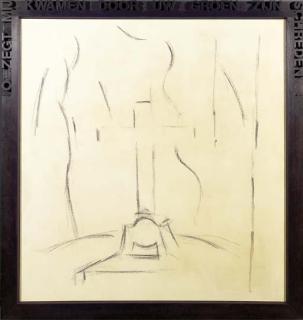 Hans van Hoek - Kruis tussen de bomen - Cross between Trees