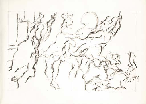 Hans van Hoek - Studie naar Rubens: Mars en Venus