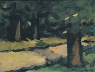 Hans Van Ieperen - Boslaan - Forest path