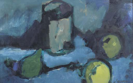 Hans Van Ieperen - Stilleven met Blauwen Lap - Still life with blue cloth