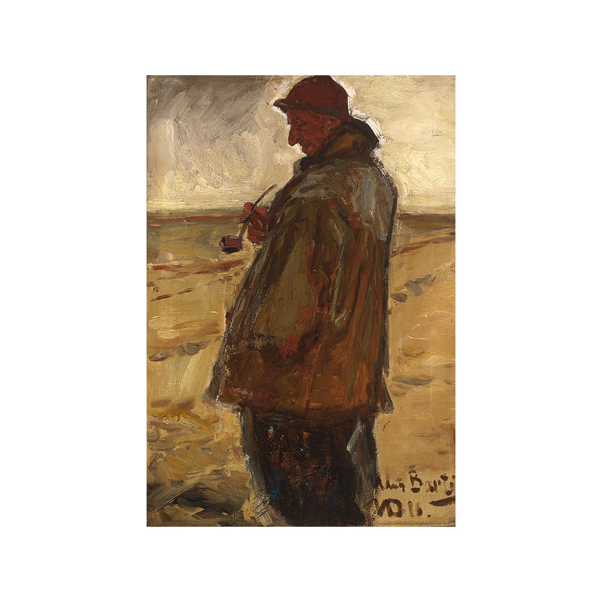 Hans von Bartels - A Volendam Fisherman