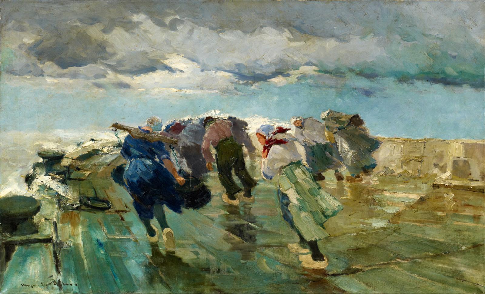 Hans von Bartels - An der stürmischen Küste