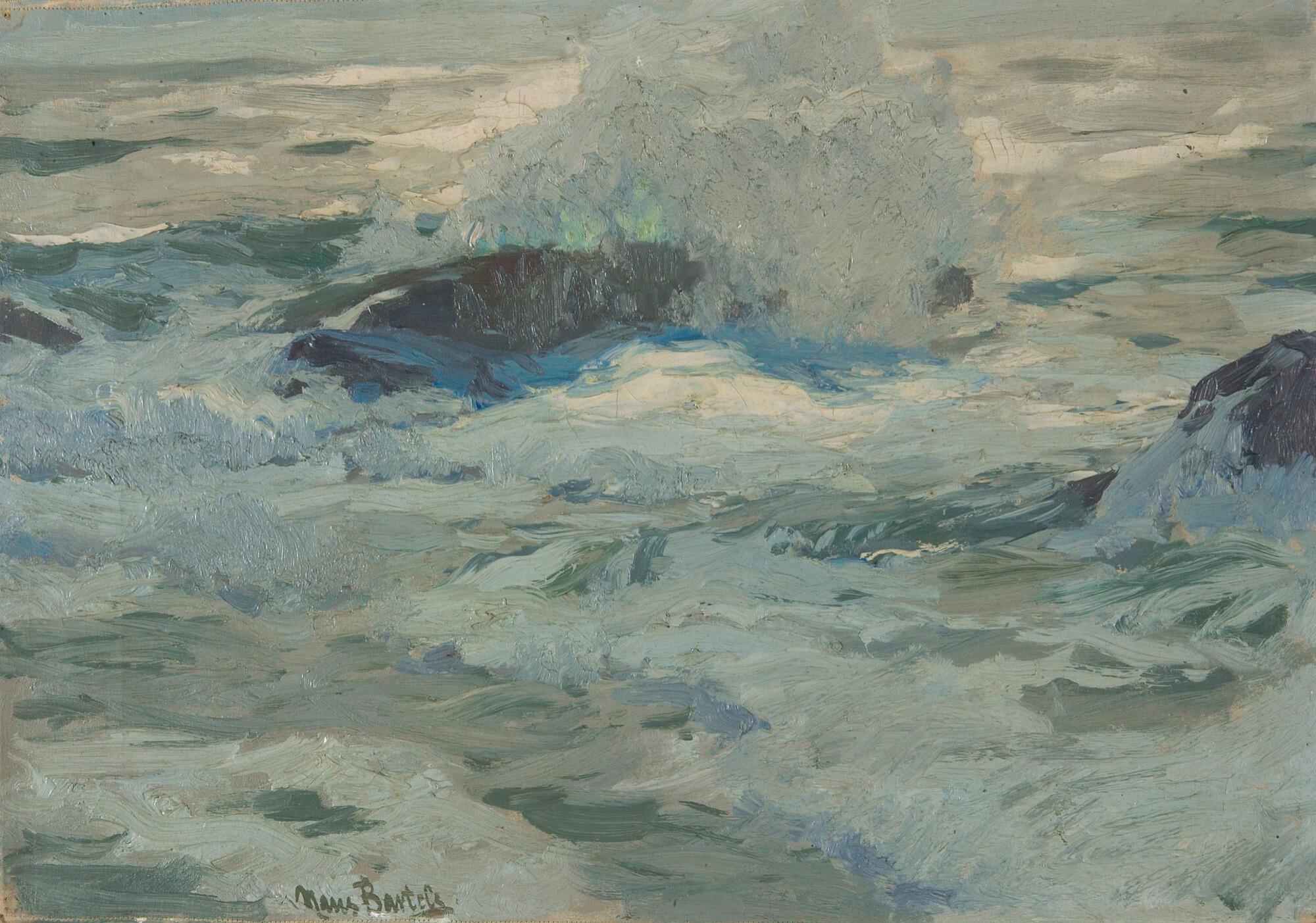 Hans von Bartels - Brandung.