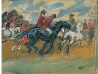 Hans von Faber Du Faur - Zur Jagd.