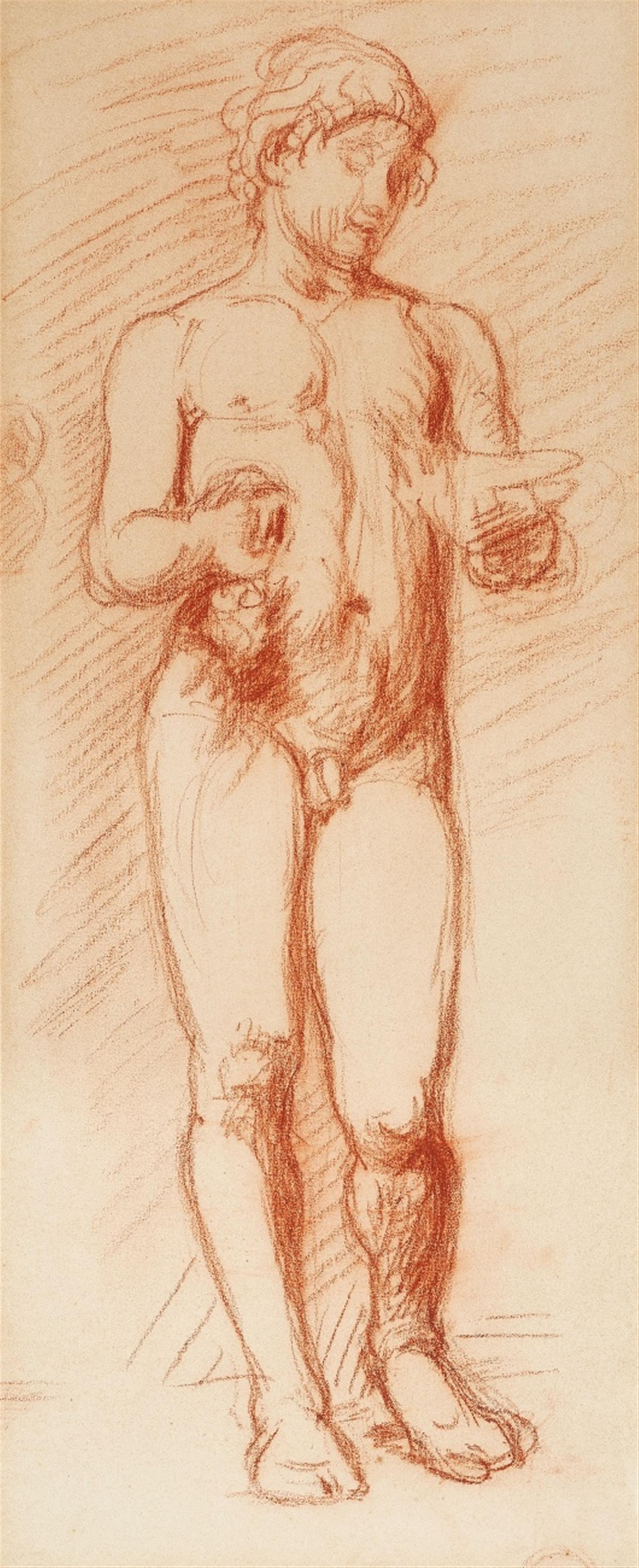 Hans von Marées - Studie für einen Bacchus