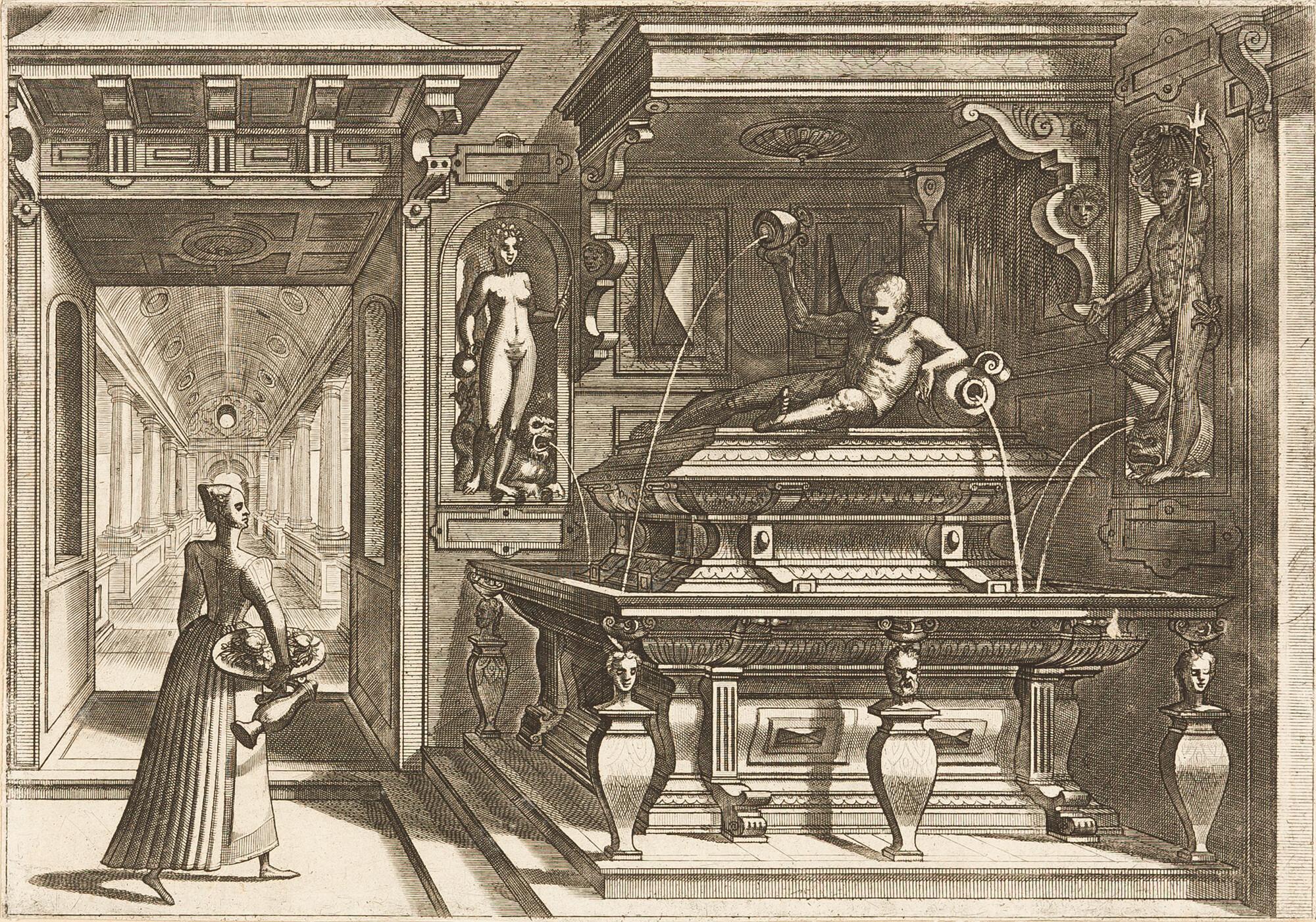 Hans Vredeman de Vries - Brunnenentwurf.