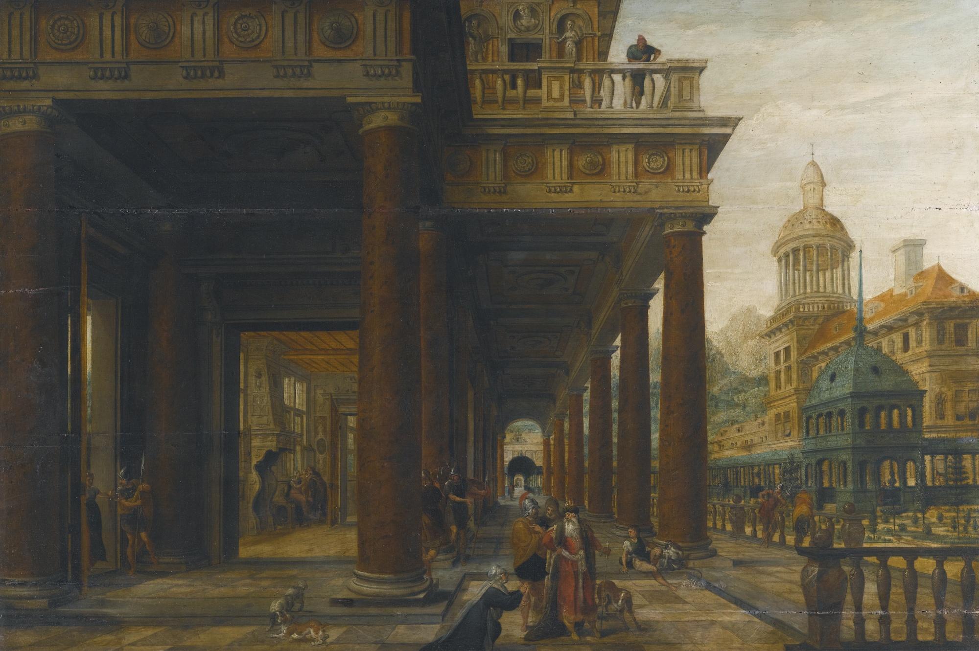 Hans Vredeman De Vries - Trajan And The Widow