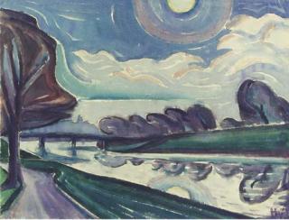 Hans Werdehausen - A river landscape