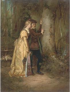 Hans Zatzka - A Declaration of Love