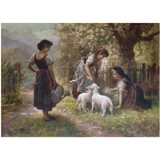 Hans Zatzka - Austrian Happy Spring Time