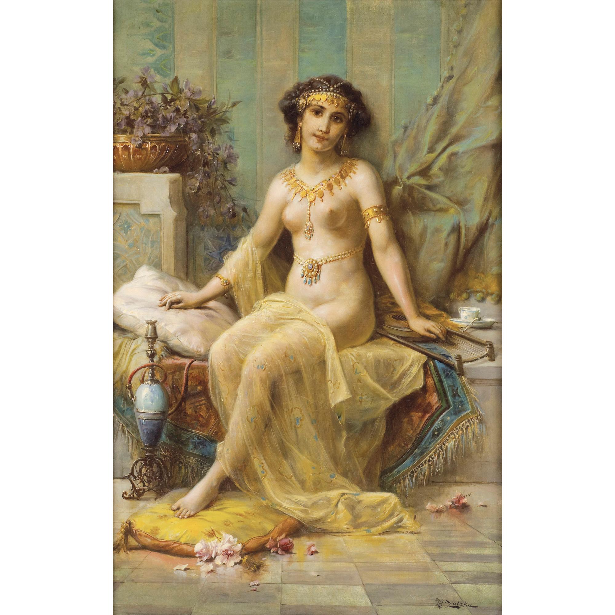 Hans Zatzka - L\'Odalisque \