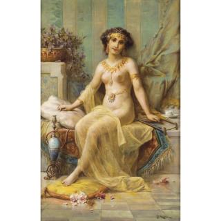 Hans Zatzka - L\'Odalisque \