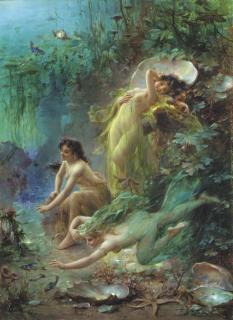 Hans Zatzka - Pearls of the Sea