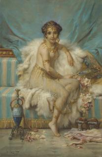 Hans Zatzka - The Odalisque