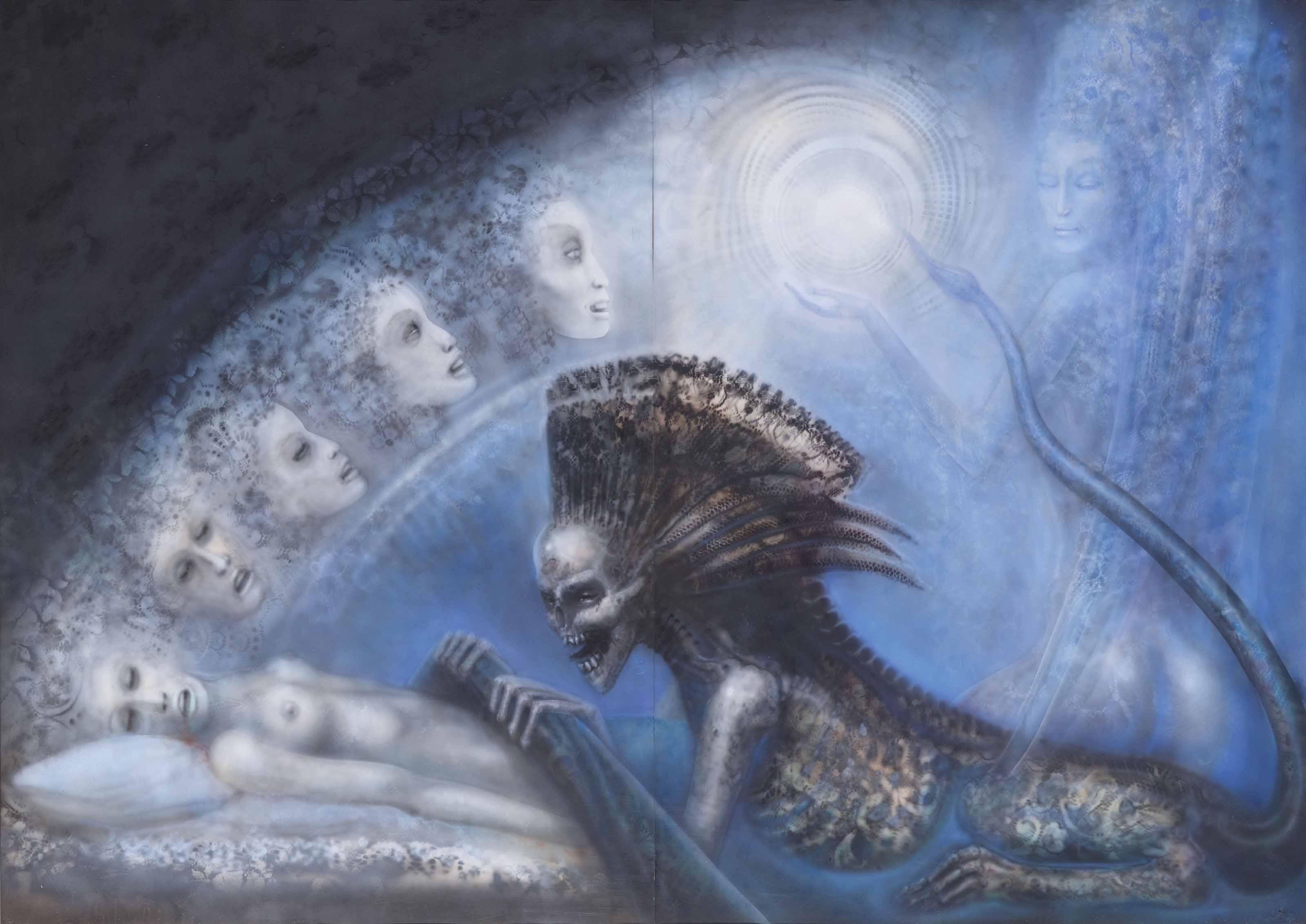 Hansruedi Giger - Der Tod, 1977