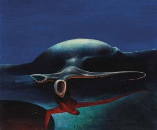 Hansruedi Giger - Landschaft, 1967
