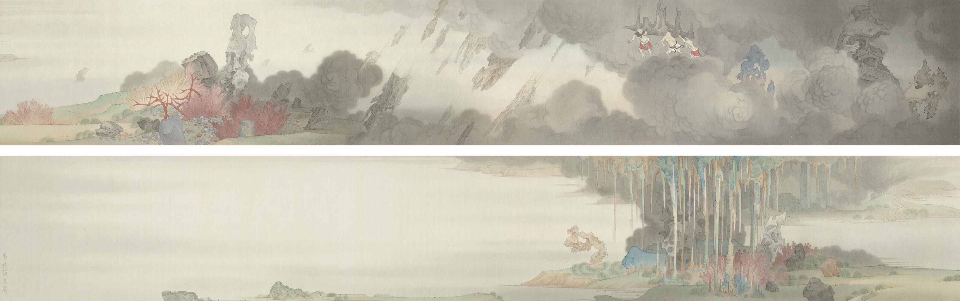 Hao Liang - The Tens of Thousands of Rocks Scroll