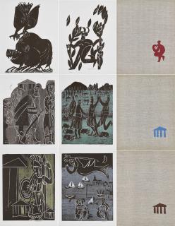 HAP Grieshaber - Konvolut von 3 Mappenwerken.