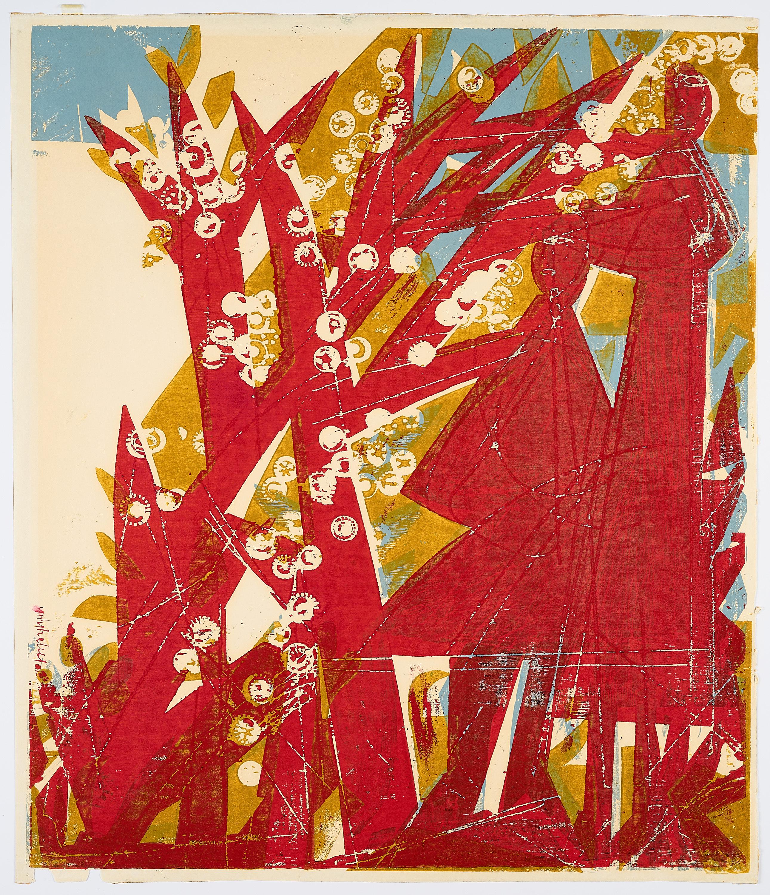 Hap Grieshaber - Ohne Titel.