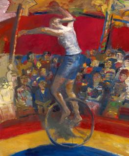 Harald Metzkes - Einrad