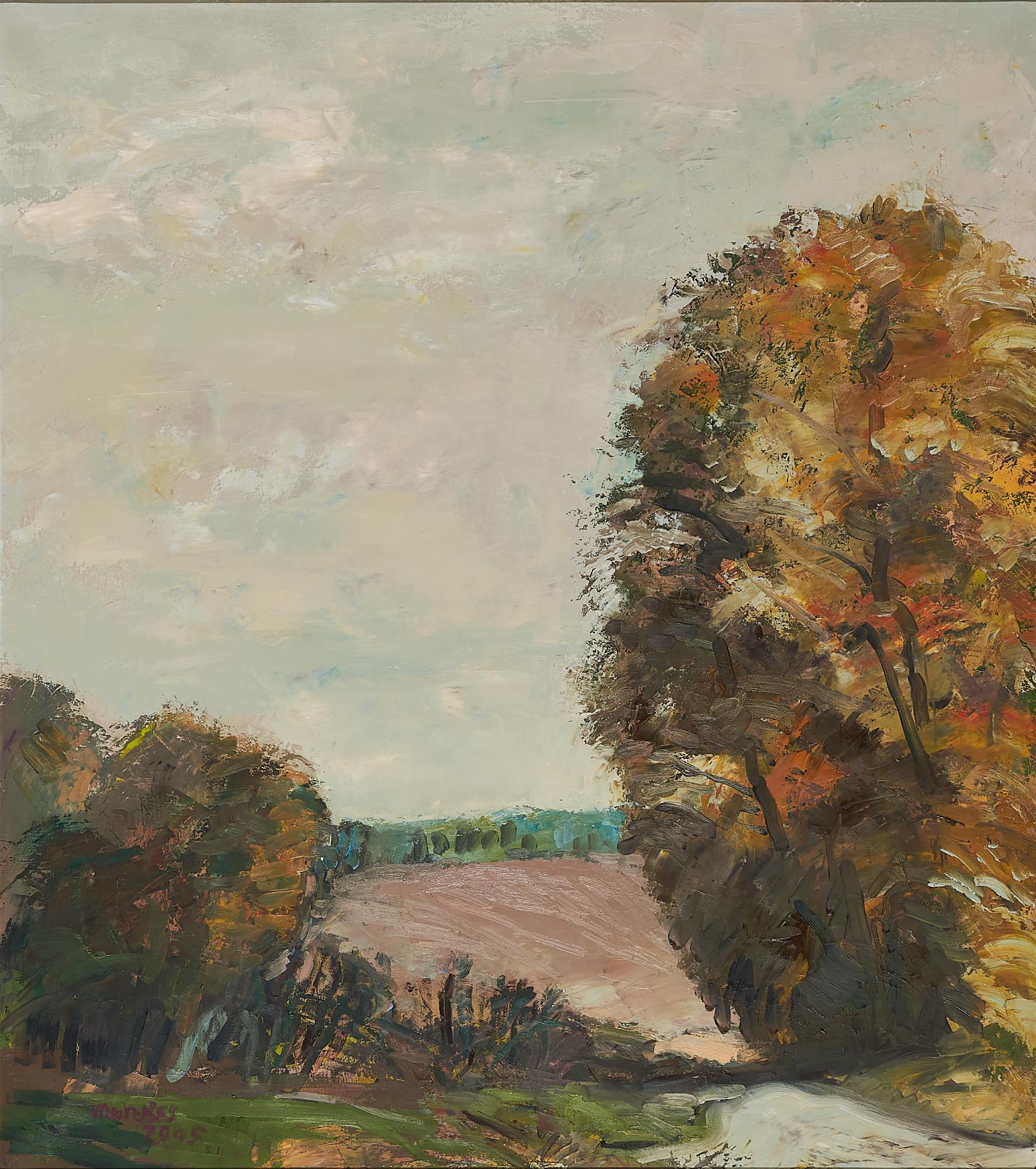 Harald Metzkes - Herbstbaum.