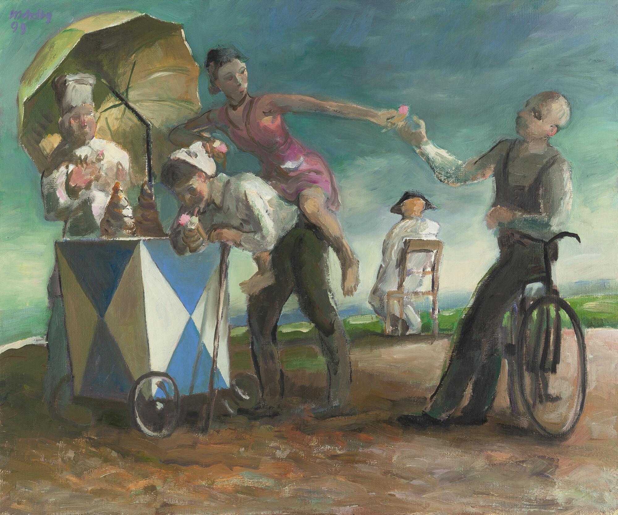 Harald Metzkes - Kühler Janus