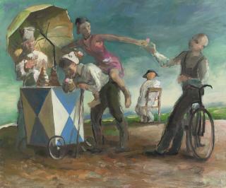 Harald Metzkes - Kühler Janus