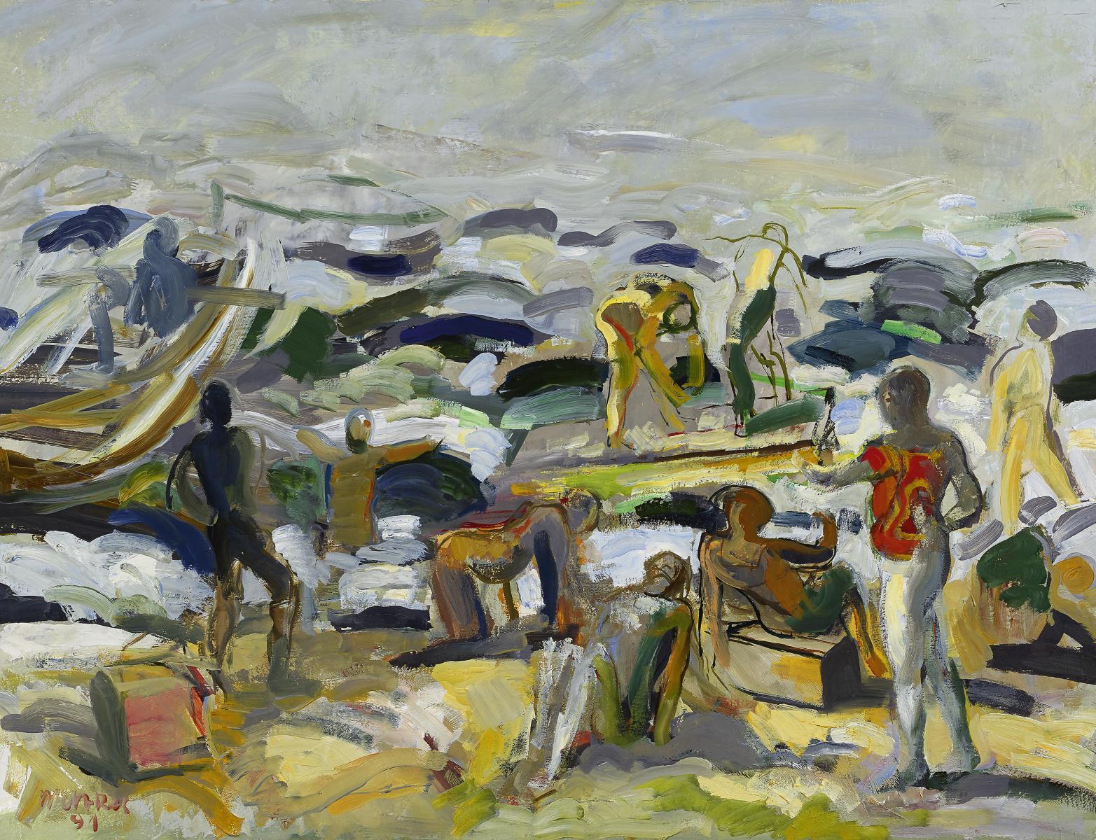 Harald Metzkes - Strandszene