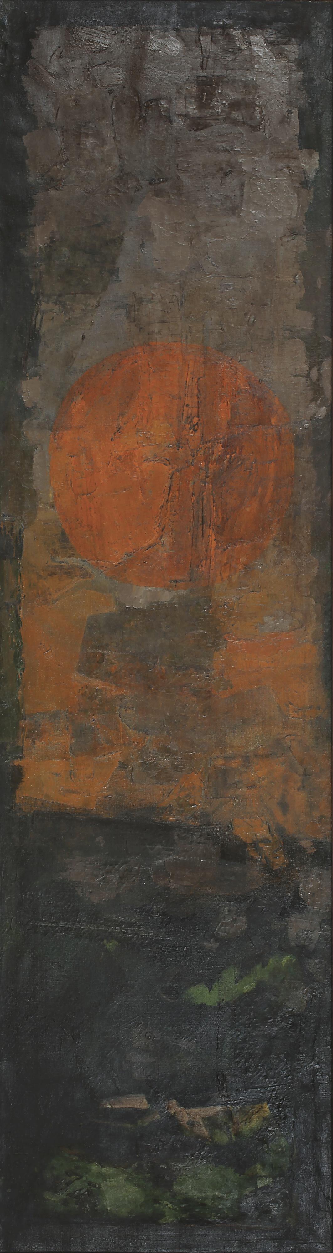 Hari Ambadas Gade - Untitled (Red Sun)