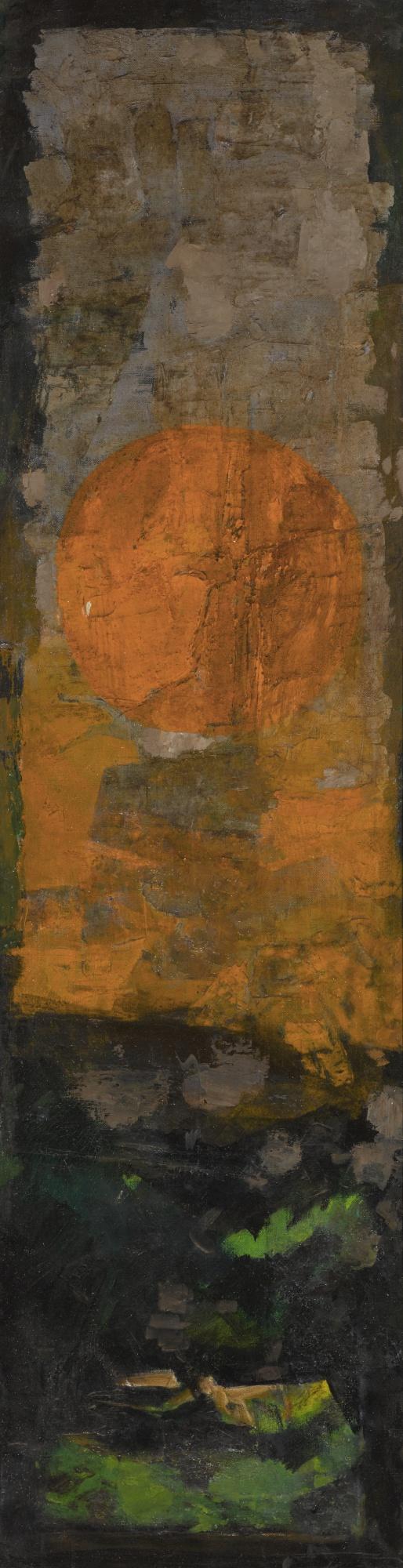 Hari Ambadas Gade - Untitled (Red Sun)