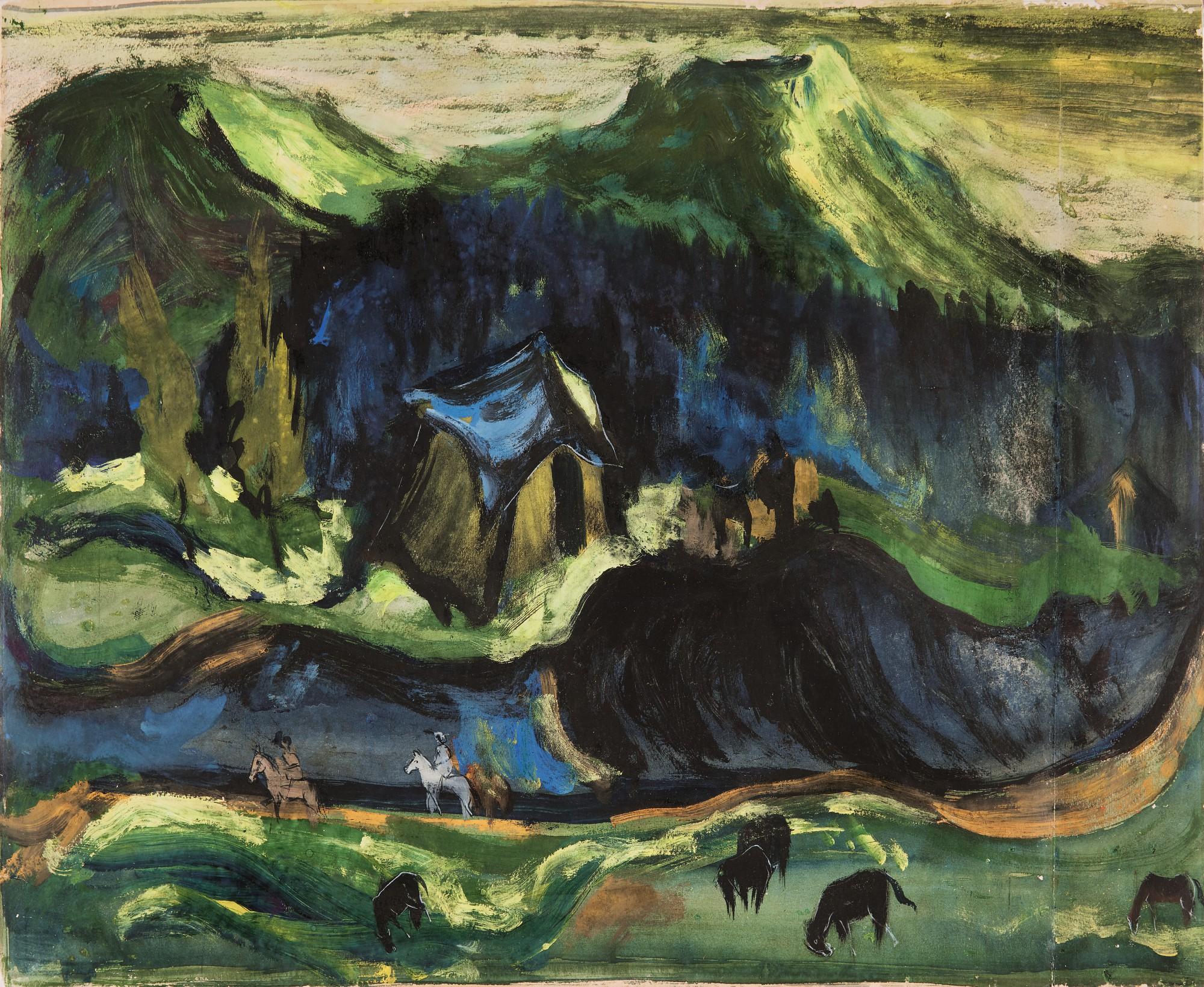 Hari Ambadas Gade - Way to Amarnath- Kashmir Mountains