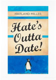 Harland Miller - Hate\'s Outta Date (Blue)