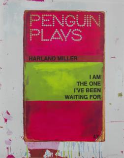 Harland Miller - I Am The One I\'ve Been Waiting For (red and yellow)