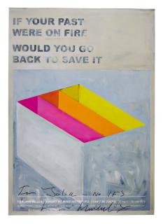 Harland Miller - If Your Past Were On Fire