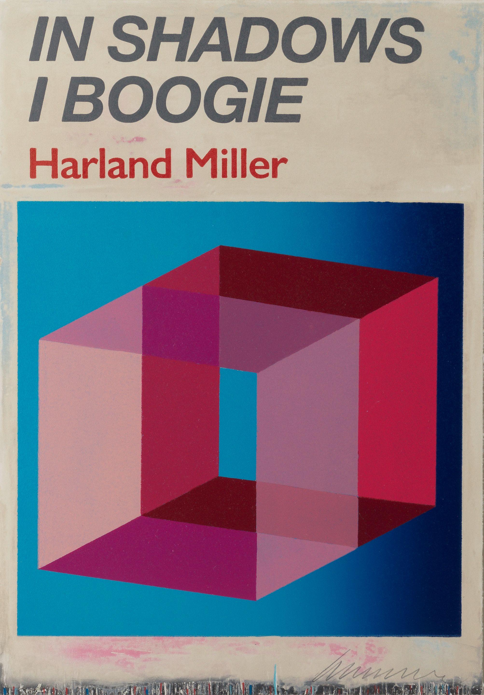 Harland Miller - In Shadows I Boogie (Blue)