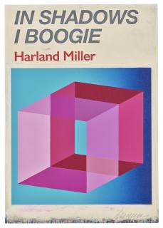 Harland Miller - In Shadows I Boogie (Blue)