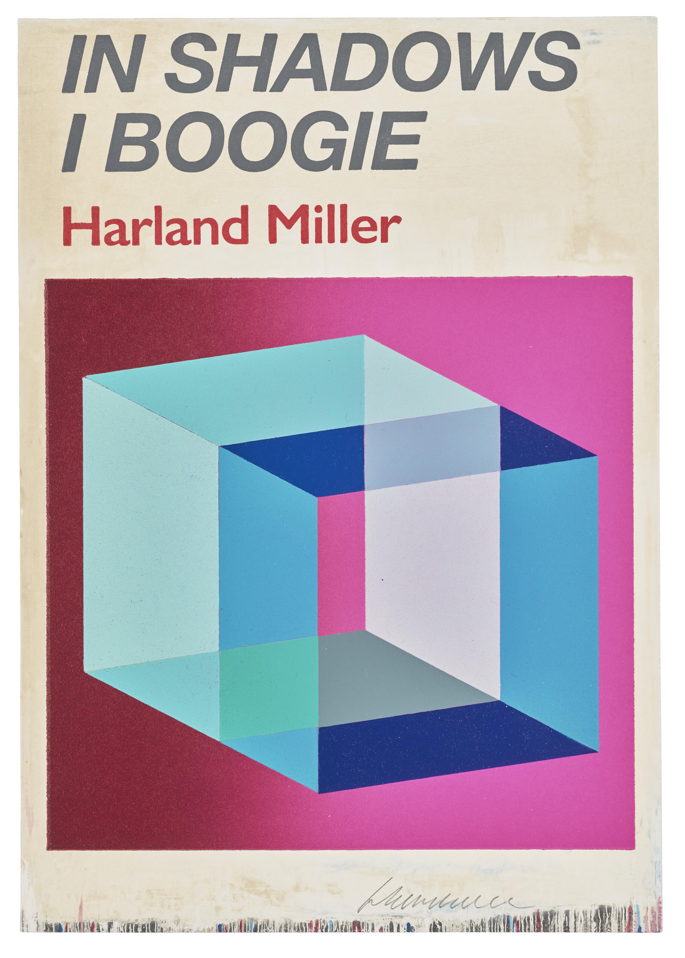 Harland Miller - In Shadows I Boogie (Pink)