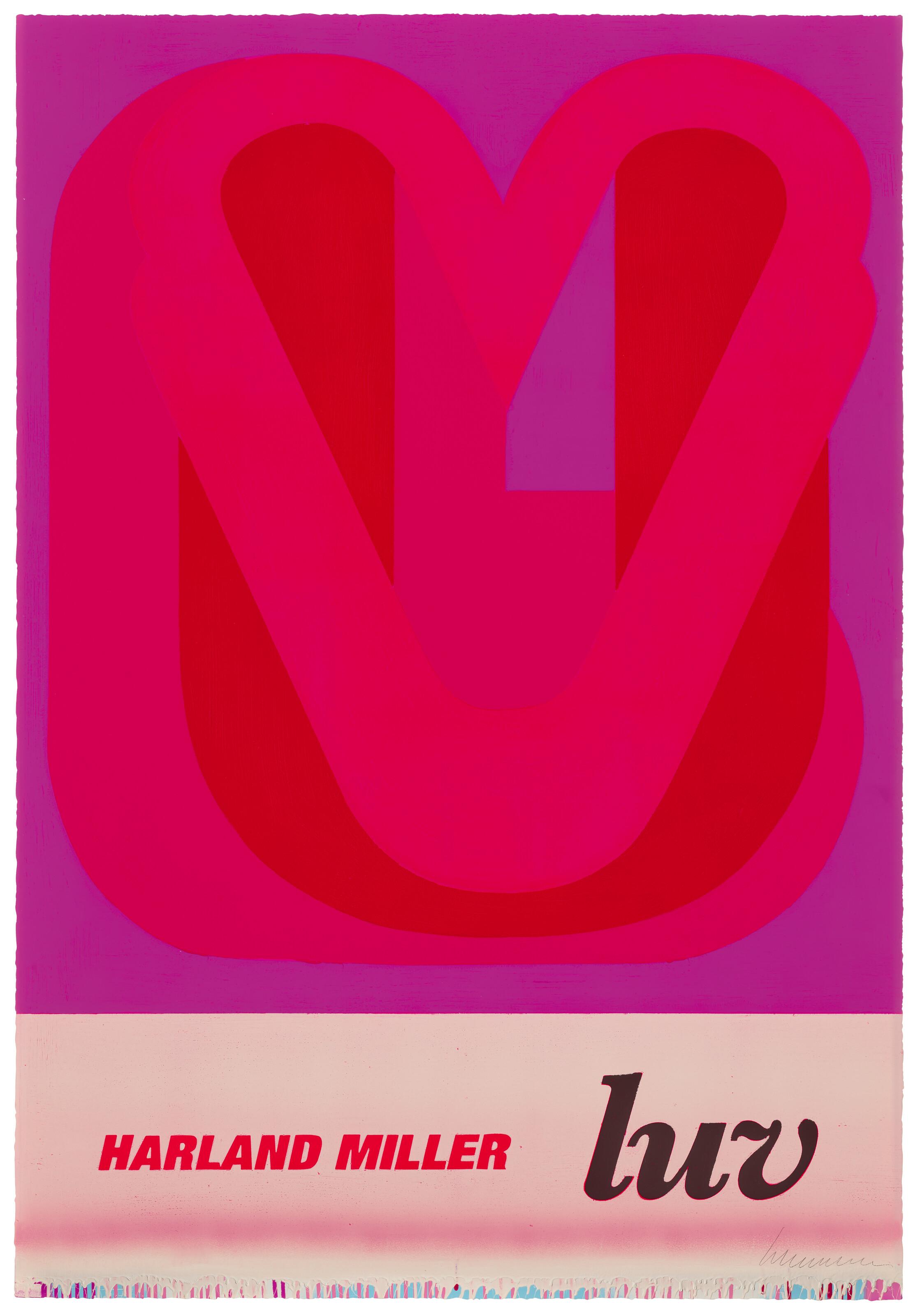Harland Miller - LUV (large format)