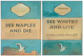 Harland Miller - See Naples And Die, See Whitby And Live!